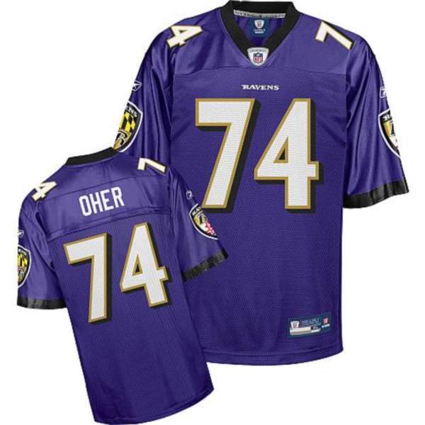 authentic stitched ravens jersey